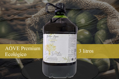 AOVE Premium Ecológico PET 3 litros