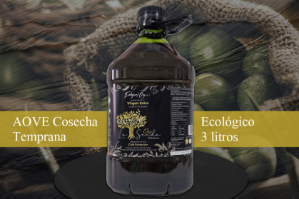 AOVE Cosecha Temprana Ecológico PET 3 litros